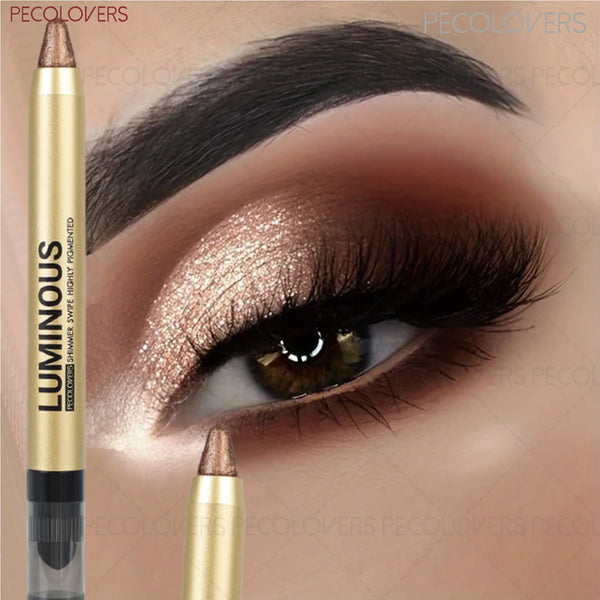 1 Pc Shiny Double-head Eyeshadow