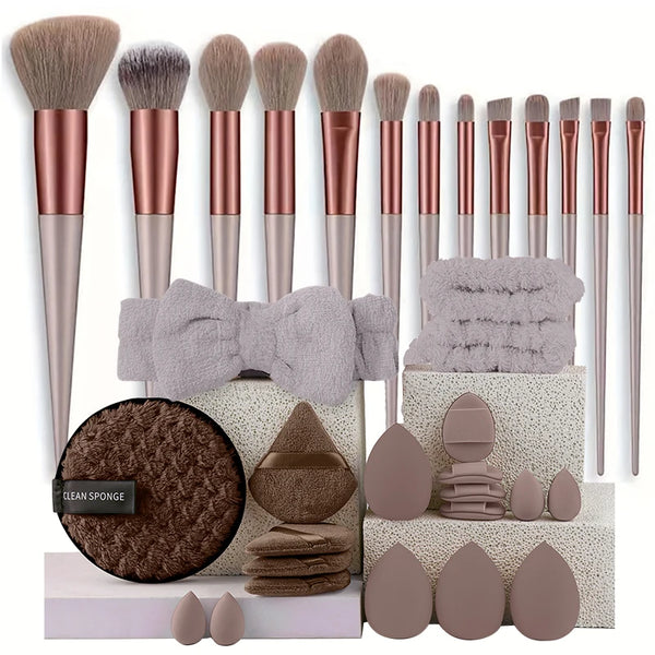 Makeup Brushes Set 13/33pcs Soft Professional Makeup Brush