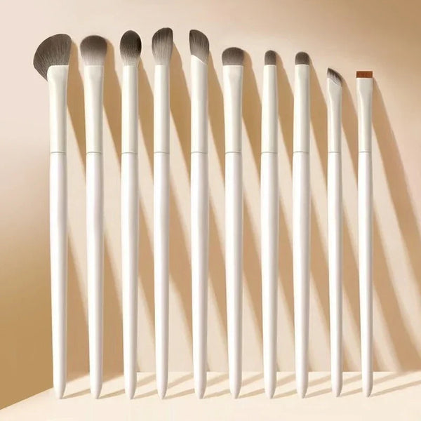 5/6/8/10pcs Natural Eye Makeup Brushes